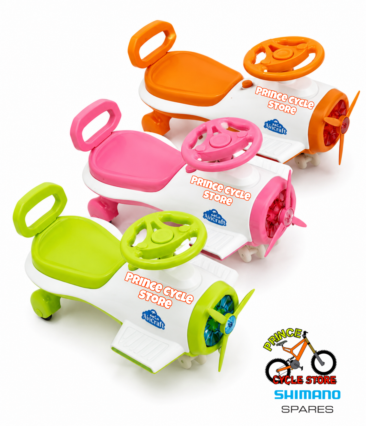 ⭐ Aircraft Baby Swing Car Tricycle  For Baby Toy House Kids Bike Wiggle - (Child Ride On Toy)
