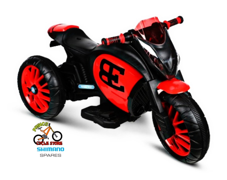 Boss Bike - Red & Black, Yellow (Rechargeable Electric Bike for Kids) For Baby