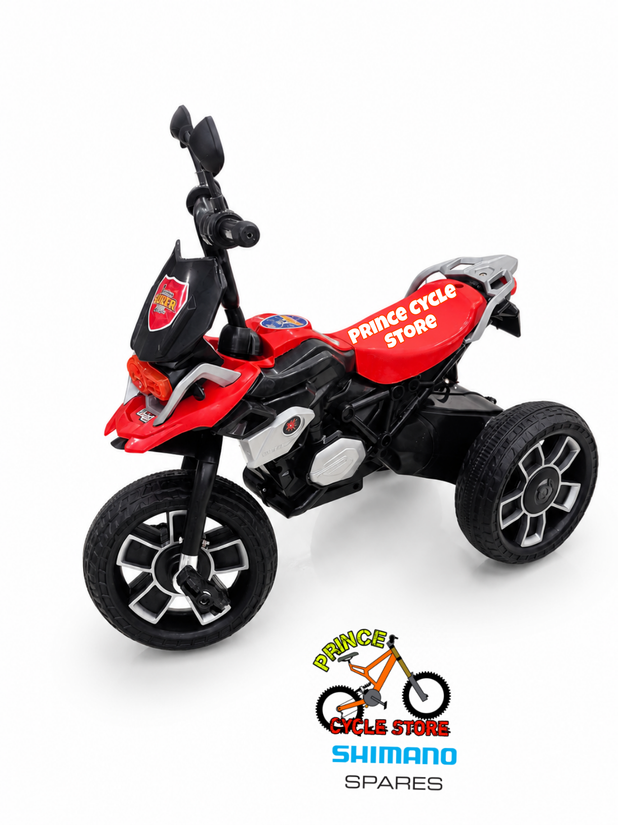 Captain Spider Bike With Music & Light Paddle Tricycle For Kids and Babys Bike