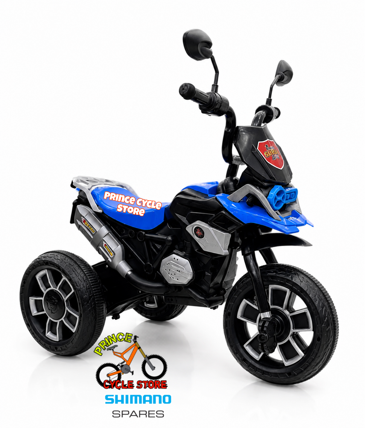 Captain Spider Pro Max Bike With Music & Light Paddle Tricycle For Kids and Babys Bike