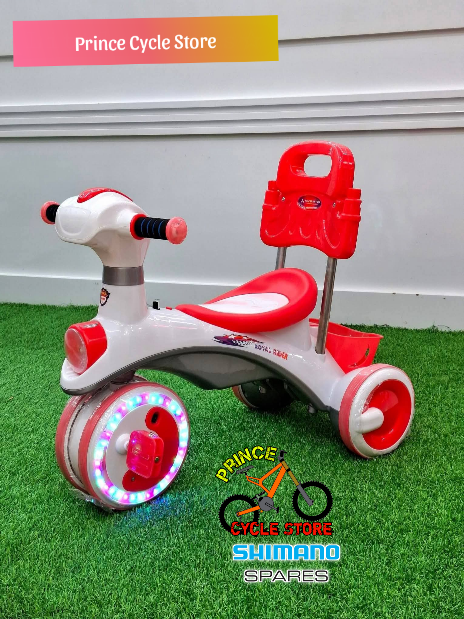 Royal Rider Tricycle With Music and Light / Tricycle for Kids and Babys / Bike & Kids Tricycles For Baby