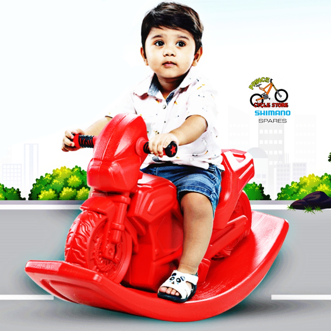 Winner Motor Bike Rocker for Kids Tricycle – Premium Plastic Rocking Toy and Toddler Rider